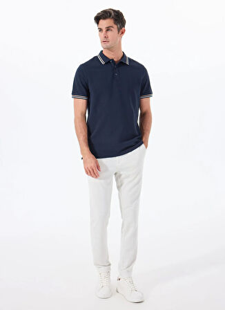 Altınyıldız Classics Polo Yaka Düz Lacivert Erkek T-Shirt ACE091252344_LAC