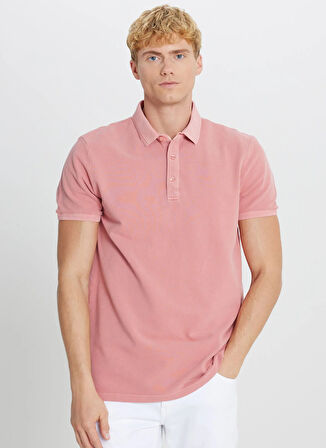 Altınyıldız Classics Polo Yaka Düz Gül Kurusu Erkek T-Shirt ACE091252409_GUL