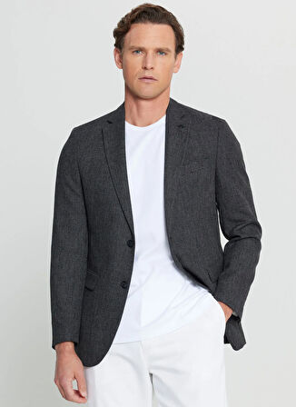 Altınyıldız Classics Regular Fit Siyah Erkek Ceket ACE004252192_SYH