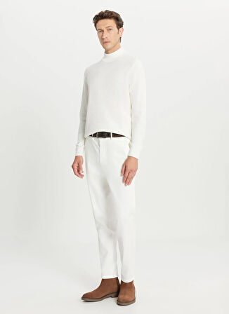 Altınyıldız Classics Yarım balıkçı Yaka Standart Ekru Erkek Kazak ACE049261272_EKR