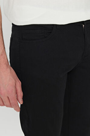 Pamuklu Slim Fit Dar Kesim 5 Cep Esnek Casual Pantolon
