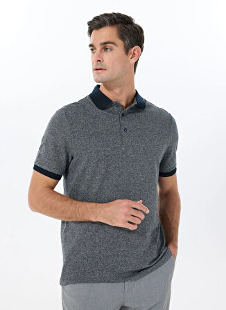 Altınyıldız Classics Polo Yaka Lacivert Erkek T-Shirt ACE091252024_LAC
