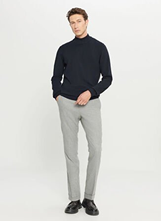 Altınyıldız Classics Lastikli Bel Dar Paça Slim Fit Gri Erkek Pantolon ACE001261330_GRI