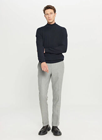 Altınyıldız Classics Lastikli Bel Dar Paça Slim Fit Gri Erkek Pantolon ACE001261330_GRI