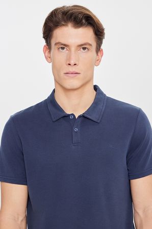 Yumuşak Dokulu Slim Fit Dar Kesim Polo Yaka Tişört
