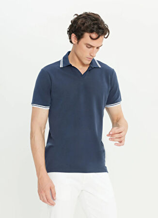 Altınyıldız Classics Düz Lacivert Erkek Polo T-Shirt ACE091252102_LAC