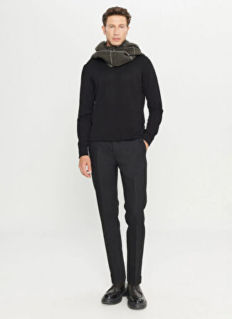 Altınyıldız Classics Bisiklet Yaka Standart Siyah Erkek Kazak ACE049261318_SYH