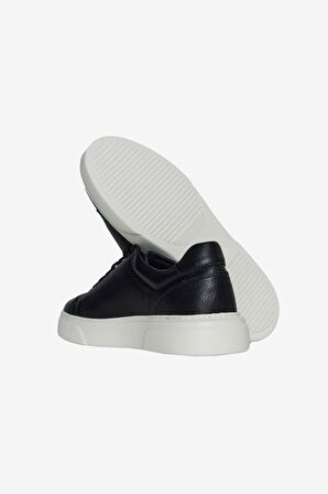 %100 Deri Rahat Taban Esnek Sneaker Ayakkabı