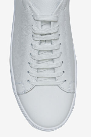 %100 Deri Rahat Taban Esnek Sneaker Ayakkabı