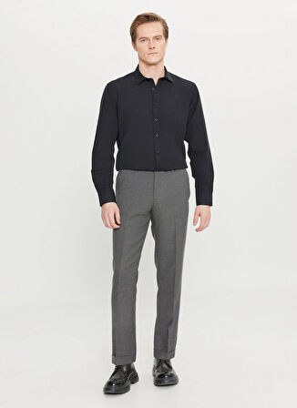 Altınyıldız Classics Standart Bel Normal Paça Slim Fit Siyah Erkek Pantolon ACE001261456_SYH