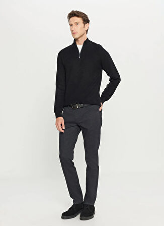 Altınyıldız Classics Normal Bel Normal Paça Slim Fit Siyah Erkek Pantolon ACE001261455_SYH