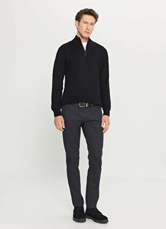Altınyıldız Classics Normal Bel Normal Paça Slim Fit Siyah Erkek Pantolon ACE001261455_SYH