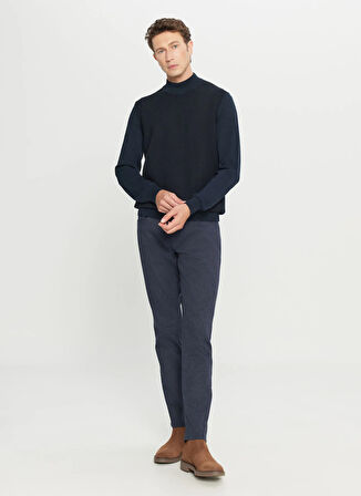 Altınyıldız Classics Normal Bel Normal Paça Slim Fit Lacivert Erkek Pantolon ACE001261455_LAC