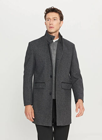 Altınyıldız Classics Siyah Erkek Palto ACE005261010_SYH