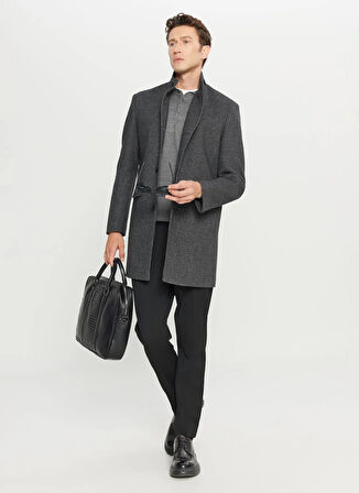 Altınyıldız Classics Siyah Erkek Palto ACE005261010_SYH