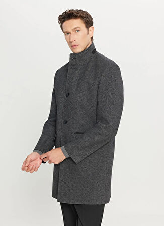 Altınyıldız Classics Siyah Erkek Palto ACE005261010_SYH