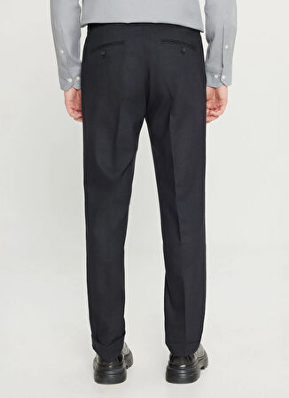 Altınyıldız Classics Lastikli Bel Duble Paça Slim Fit Antrasit Erkek Pantolon ACE001261487_ATR