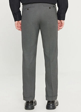 Altınyıldız Classics Standart Bel Normal Paça Slim Fit Siyah Erkek Pantolon ACE001261456_SYH
