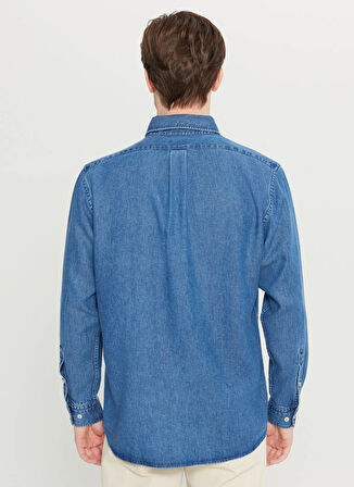 Altınyıldız Classics Comfort Fit Klasik Yaka Lacivert Erkek Gömlek ACE020261471_LAC