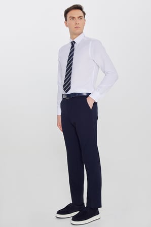 Pamuklu Slim Fit Dar Kesim 5 Cepli Esnek Casual Pantolon