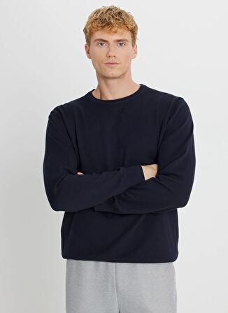 Altınyıldız Classics Bisiklet Yaka Standart Lacivert Erkek Kazak ACE043261432_LAC