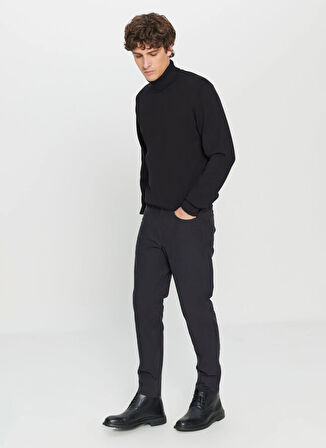 Altınyıldız Classics Tam Balıkçı Yaka Standart Siyah Erkek Kazak ACE043261440_SYH