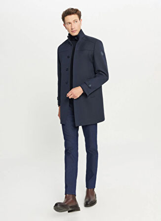 Altınyıldız Classics Lacivert Erkek Kaban ACE007261085_LAC