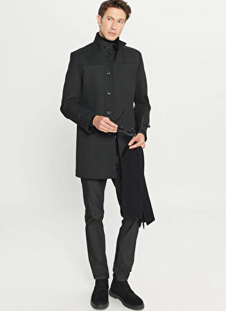 Altınyıldız Classics Siyah Erkek Kaban ACE007261085_SYH