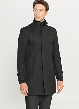 Altınyıldız Classics Siyah Erkek Kaban ACE007261085_SYH