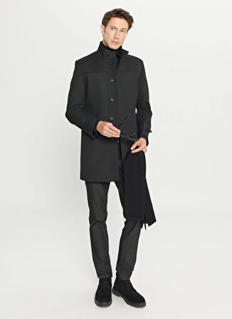 Altınyıldız Classics Siyah Erkek Kaban ACE007261085_SYH