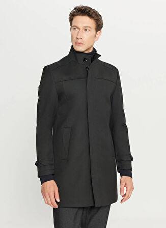 Altınyıldız Classics Siyah Erkek Kaban ACE007261085_SYH