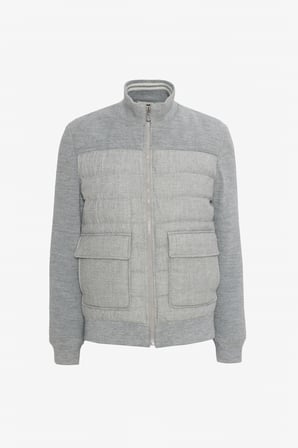 Yünlü Standart Fit Normal Kesim Dik Yaka Kapaklı Torba Cepli Casual Mont