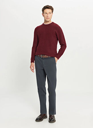 Altınyıldız Classics Normal Bel Normal Paça Slim Fit Antrasit Erkek Pantolon ACE001261371_ATR