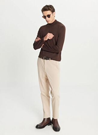 Altınyıldız Classics Normal Bel Normal Paça Slim Fit Bej Erkek Pantolon ACE001261371_BEJ