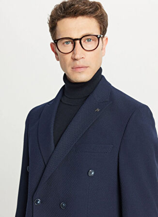 Altınyıldız Classics Slim Fit Lacivert Erkek Ceket ACE004261358_LAC