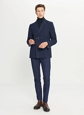 Altınyıldız Classics Slim Fit Lacivert Erkek Ceket ACE004261358_LAC