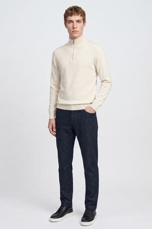 Pamuklu Slim Fit Dar Kesim Yan Cepli Casual Esnek Pantolon