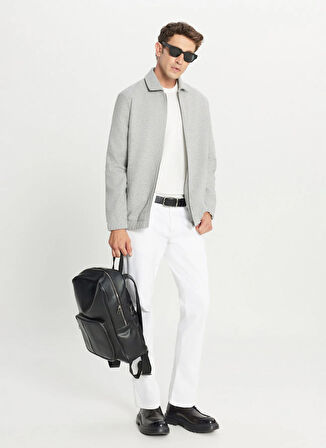 Altınyıldız Classics Gömlek Yaka Gri Erkek Sweatshırt ACE052261026_GRI