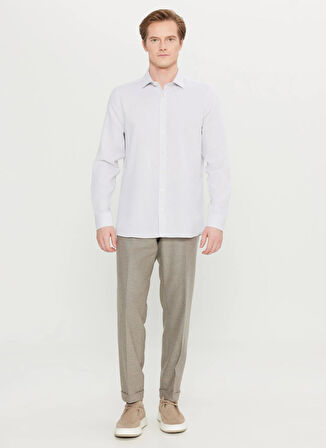 Altınyıldız Classics Tailored Fit Klasik Yaka Gri Erkek Gömlek ACE020261603_GRI