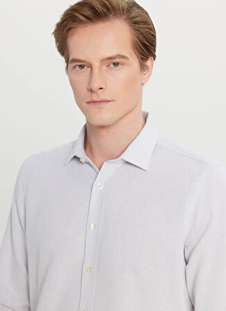 Altınyıldız Classics Tailored Fit Klasik Yaka Gri Erkek Gömlek ACE020261603_GRI