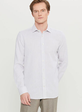 Altınyıldız Classics Tailored Fit Klasik Yaka Gri Erkek Gömlek ACE020261603_GRI