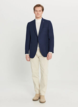 Altınyıldız Classics Slim Fit Lacivert Erkek Ceket ACE004261378_LAC