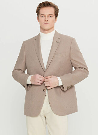 Altınyıldız Classics Regular Fit Kahve Erkek Ceket ACE004261379_KHV
