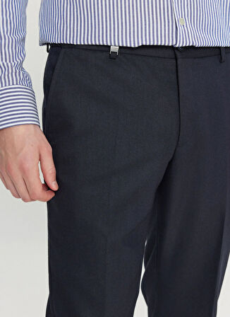 Altınyıldız Classics Lastikli Bel Duble Paça Slim Fit Lacivert Erkek Pantolon ACE001261487_LAC