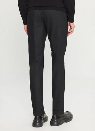 Altınyıldız Classics Siyah Erkek Slim Fit Pantolon ACE001261487_SYH