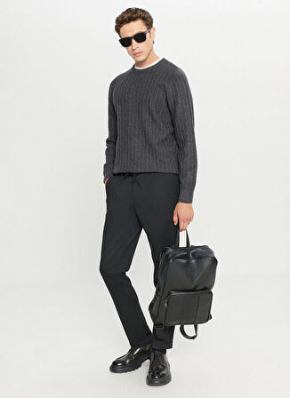 Altınyıldız Classics Bisiklet Yaka Standart Antrasit Erkek Kazak ACE049261479_ATR