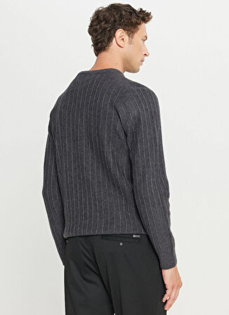 Altınyıldız Classics Bisiklet Yaka Standart Antrasit Erkek Kazak ACE049261479_ATR