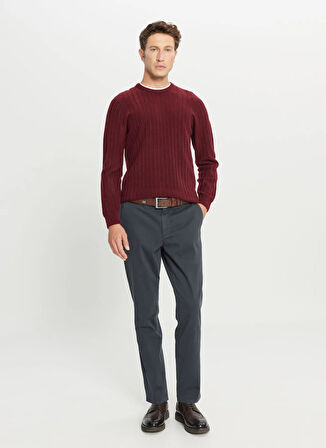 Altınyıldız Classics Bisiklet Yaka Standart Bordo Erkek Kazak ACE049261479_BRD