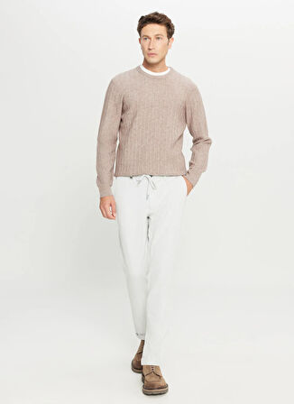 Altınyıldız Classics Bisiklet Yaka Standart Vizon Erkek Kazak ACE049261479_VIZ