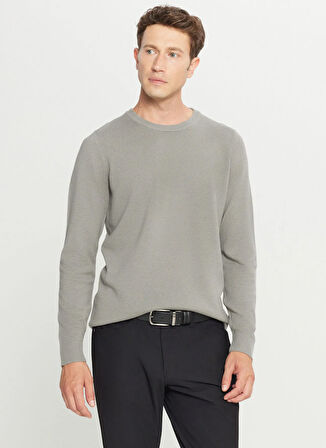 Altınyıldız Classics Bisiklet Yaka Standart Su Yeşili Erkek Kazak ACE049261318_SUY